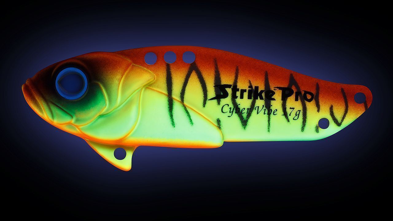 Цикада Strike Pro Cyber Vibe 55 17 гр Brick mat tiger   JG-005D#A221S — крупный план
	                                    1