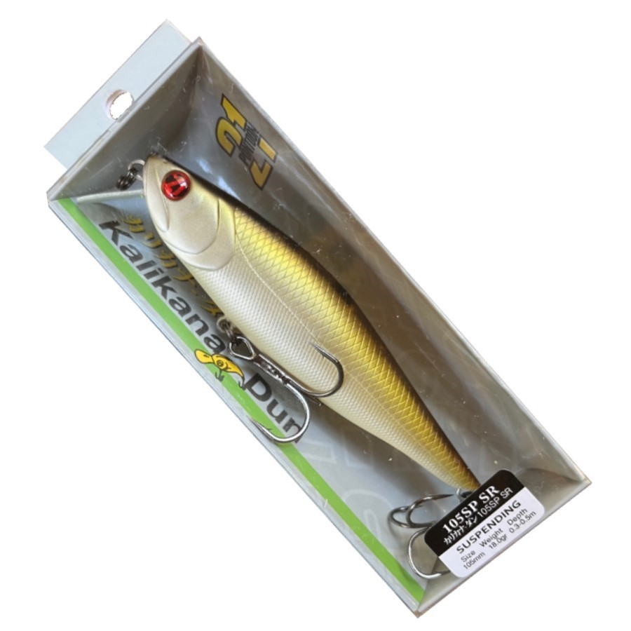 Воблер Pontoon 21 Kalikana Dun 105SP-SR 317 Natural Brown 18 гр   P21-KALD-105SP-SR-317 — крупный план
	                                    1