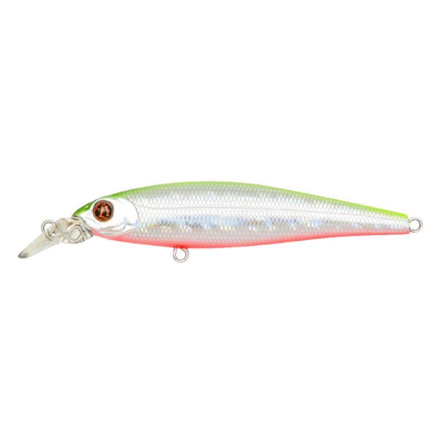 Воблер Pontoon 21 Saunda 95F-SR A62 Crash Fresh Chartreuse Silver 12,3 гр   P21-SAU95F-SR-A62 — характеристики,  особенности конструкции