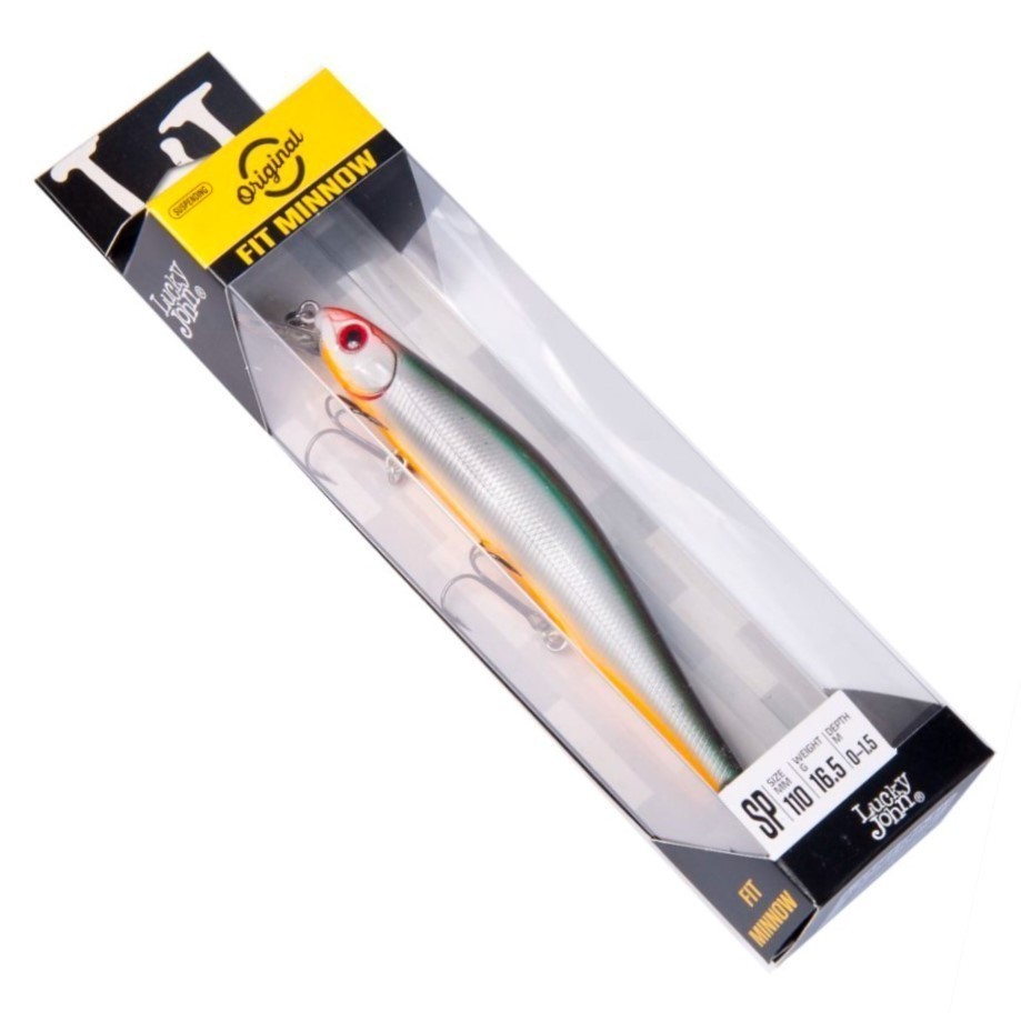 Воблер Lucky John Fit Minnow 110SP 311 16,5 гр Original  LJO1611SP-311 — крупный план
	                                    2