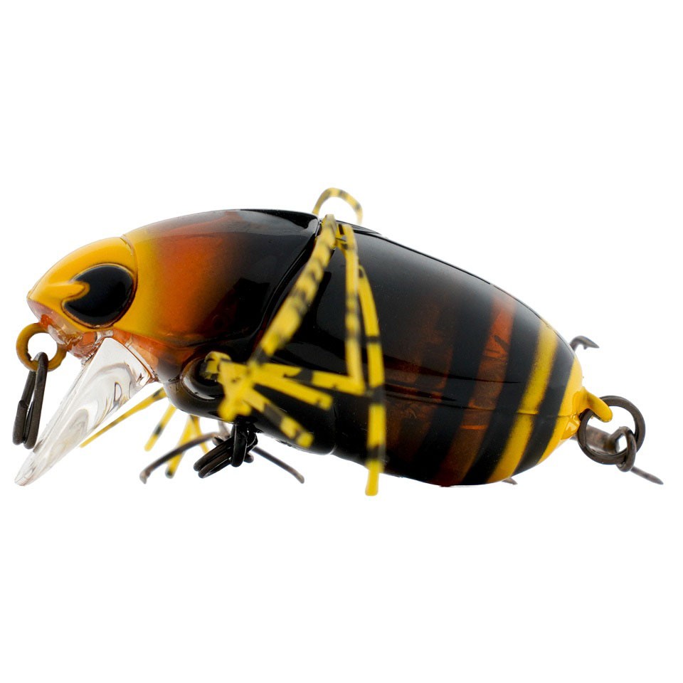 Воблер Jackall Chubby Bug 35 Dokunashi Suzumebachi 3,7 гр — характеристики,  особенности конструкции