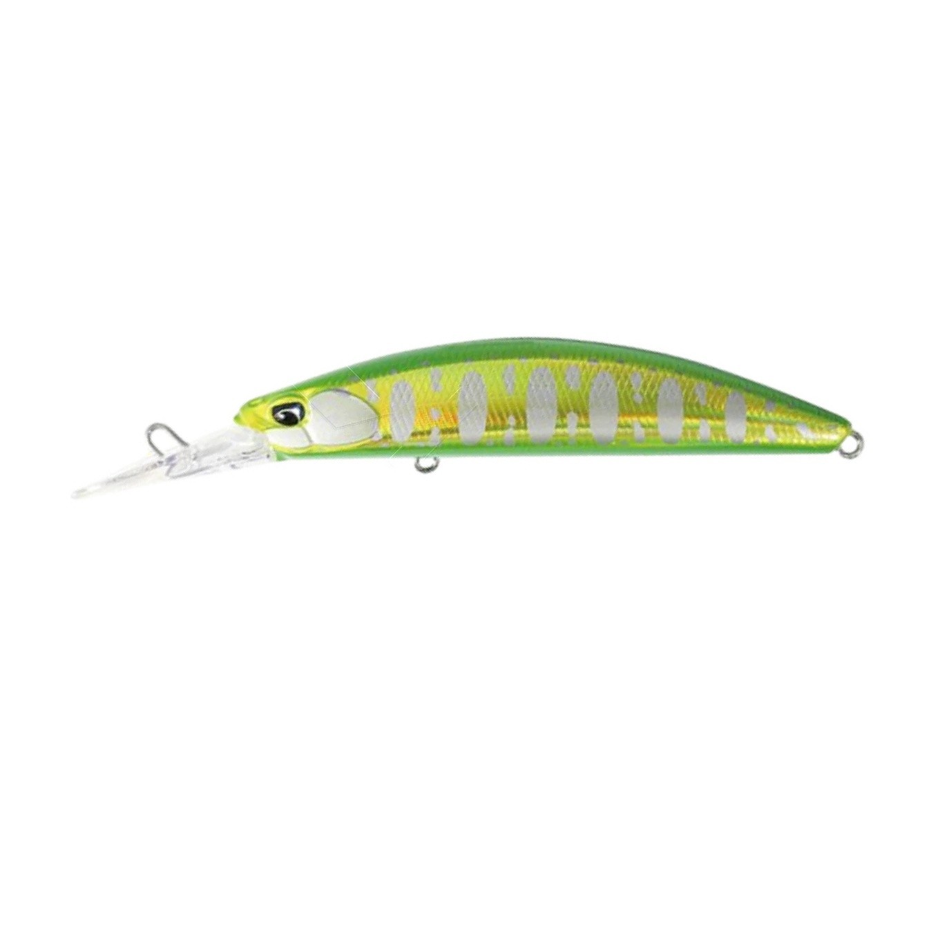 Воблер DUO Deep Feat 87 DFR ANA4099 Double Green Gold Yamame 12 гр   DUO-05966 — характеристики,  особенности конструкции