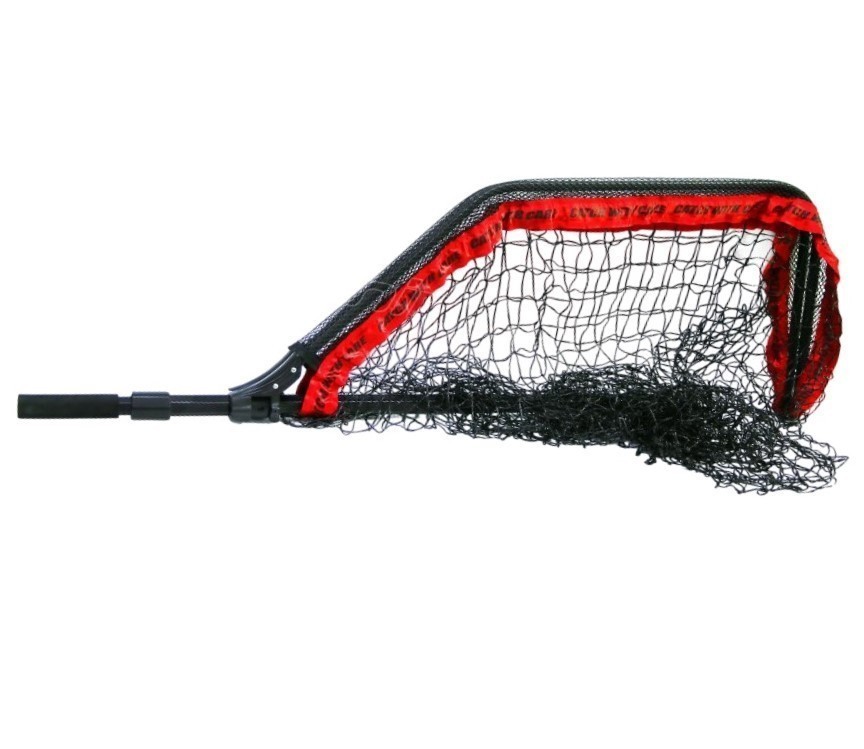 Подсачек CWC Monster Net  290x90х80см  Прорезиненный нейлон Foldable — крупный план
	                                    1