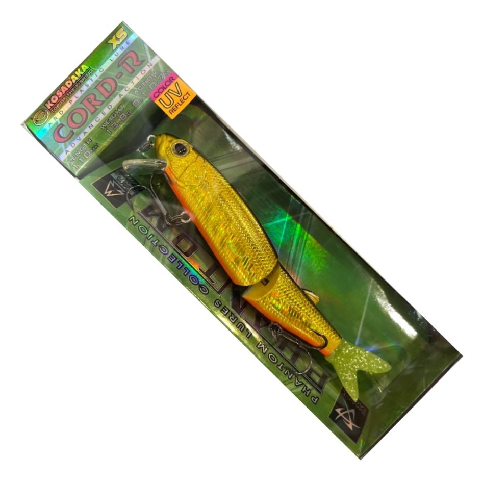 Воблер Kosadaka Cord-R XS 110F HGBL 13,8 гр   CordRS110F-HGBL — крупный план
	                                    2
