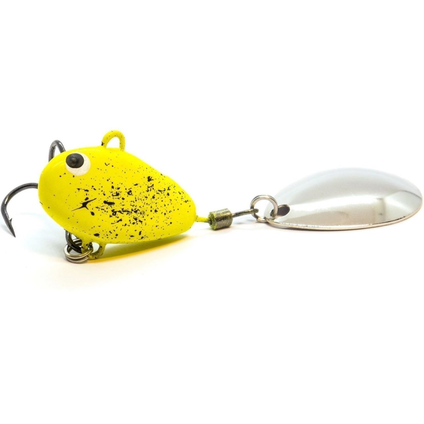 Тейл-спиннер UF Studio Hurricane 24 24 гр 62 мм Yellow    H24Yn — характеристики,  особенности конструкции