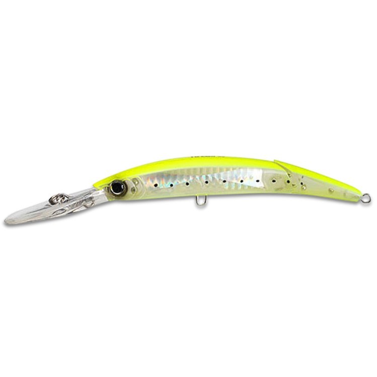 Воблер Yo-Zuri Crystal 3D Minnow Deep Diver Jointed 130F GHCS 25 гр   F1155-GHCS — характеристики,  особенности конструкции