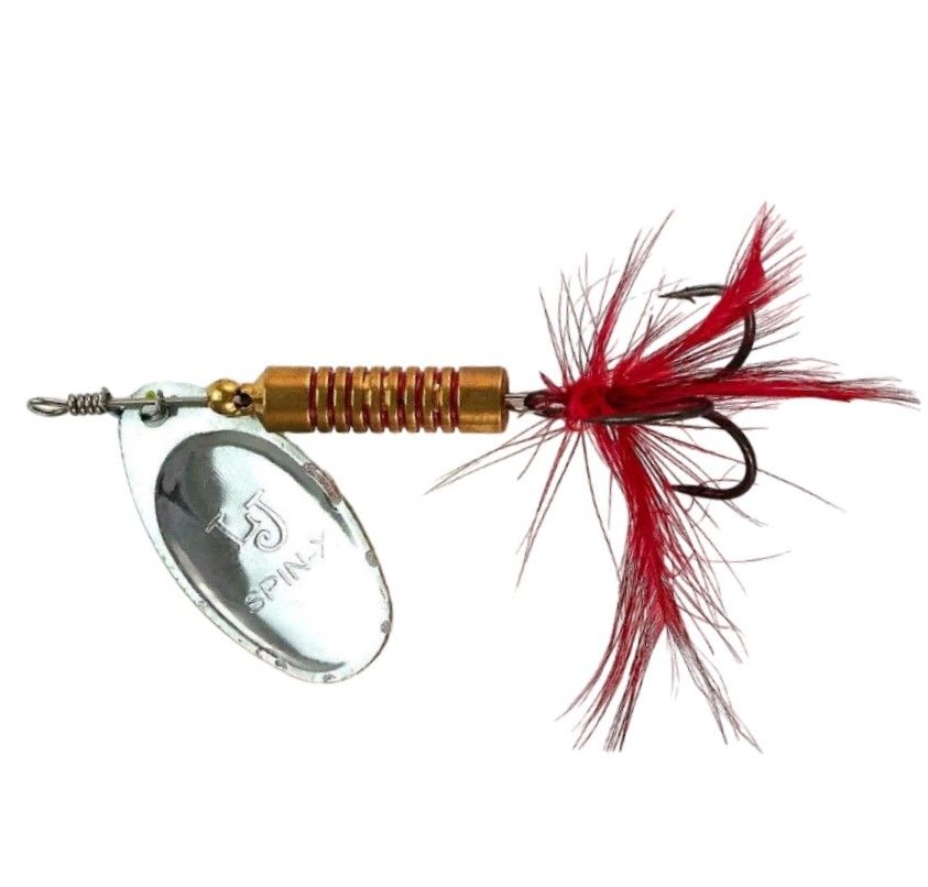 Вращающаяся Блесна Lucky John Spin-X Round №4 11 гр FT   LJSR04-FT — крупный план
	                                    1