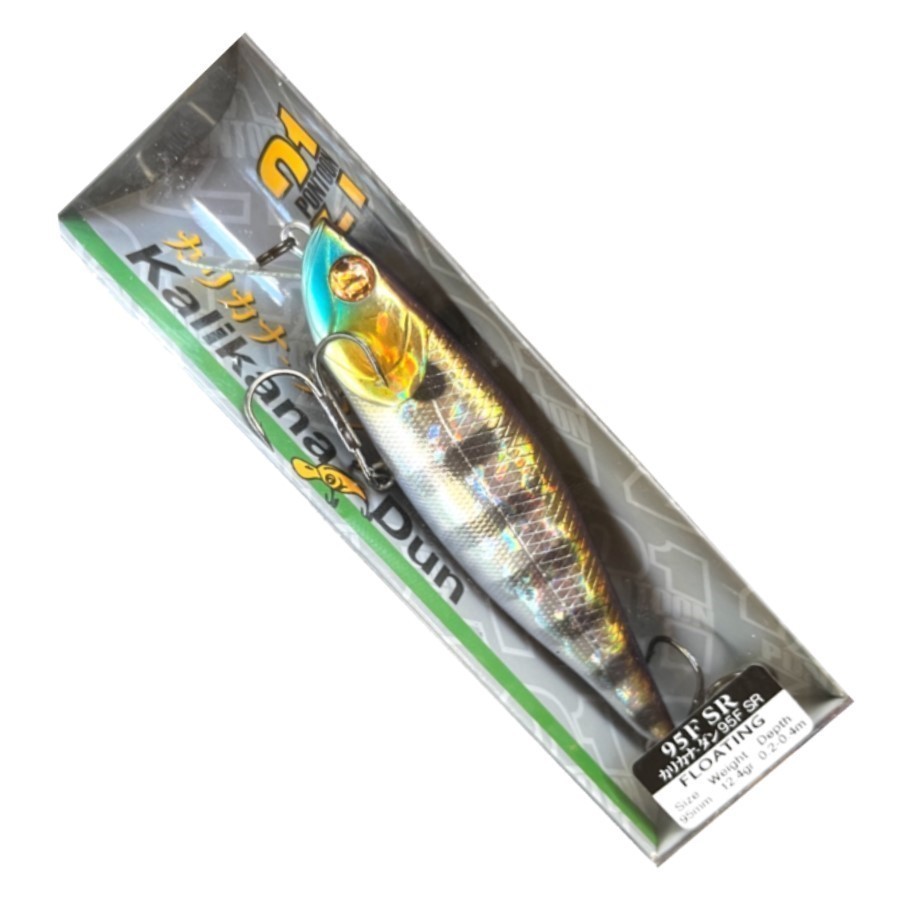 Воблер Pontoon 21 Kalikana Dun 95F-SR 007 Crash HG Gill 12,4 гр   P21-KALD-95F-SR-007 — крупный план
	                                    1