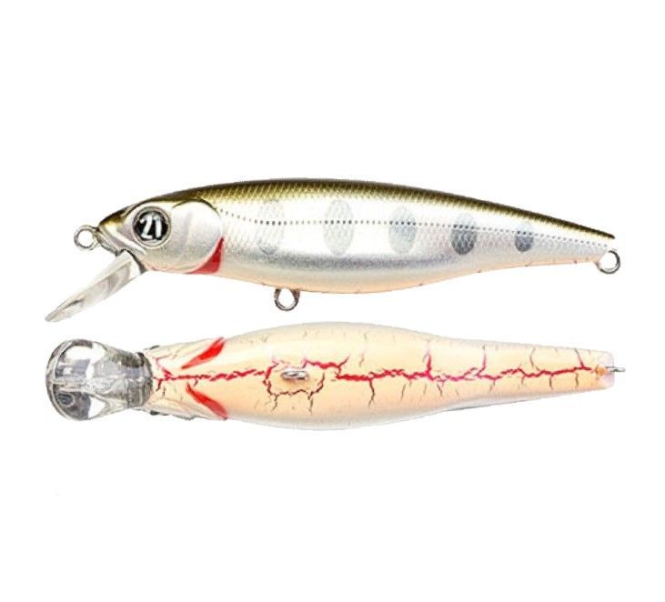 Воблер Pontoon 21 Greedy Guts 55F-SR 404 CB Yamame 3,9 гр   P21-GGT-55F-SR-404 — крупный план
	                                    1