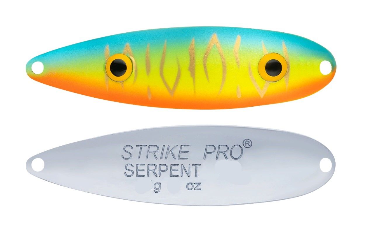 Колеблющаяся Блесна Strike Pro Serpent Double 75M 18 гр 75 мм A252S-CP   ST-010BD#A252S-CP — характеристики,  особенности конструкции
