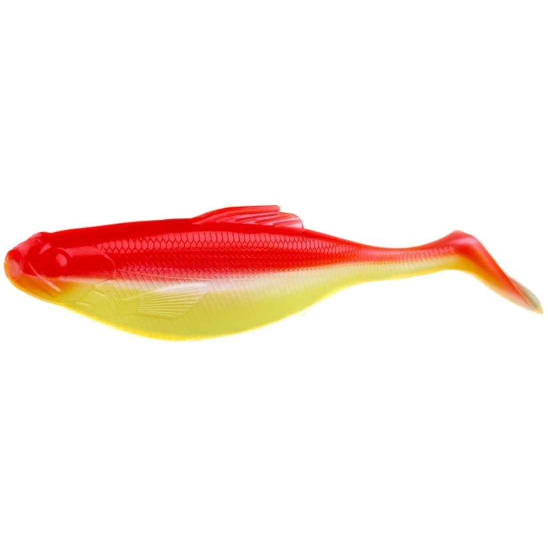 Силиконовая приманка Lucky John Roach Paddle Tail 5.0in 127 мм 4 шт G08 Pro Series  140181-G08 — крупный план
	                                    1