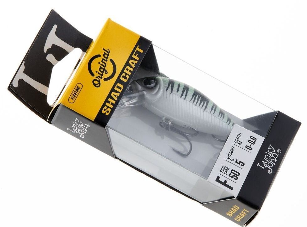 Воблер Lucky John Shad Craft 50F A024 5,8 гр Original  LJO1105F-A024 — крупный план
	                                    2