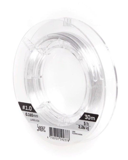 Флюорокарбон Lucky John Hard 30 м 0,165 мм  PE #1  LJ4051-016 — крупный план
	                                    2