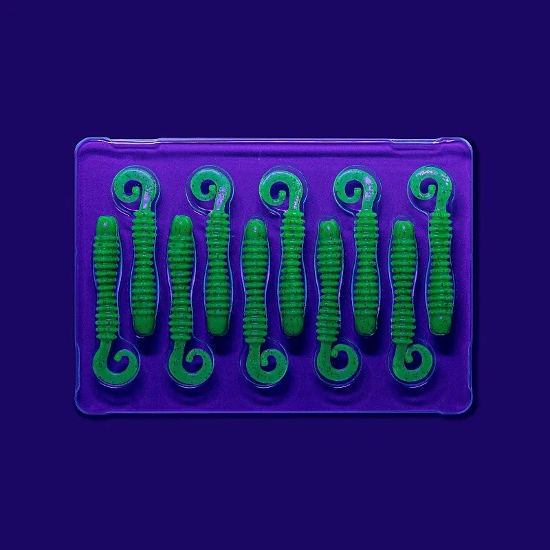 Силиконовая приманка CF Tipsy 2 50 мм 8 шт 10   9-50-10-6 — крупный план
	                                    2