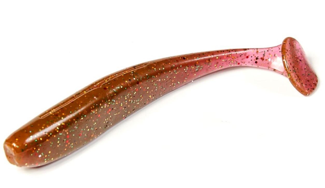 Силиконовая приманка Lucky John Slim Shaker 4in 100 мм 6 шт S14 Pro Series  140183-S14 — крупный план
	                                    1