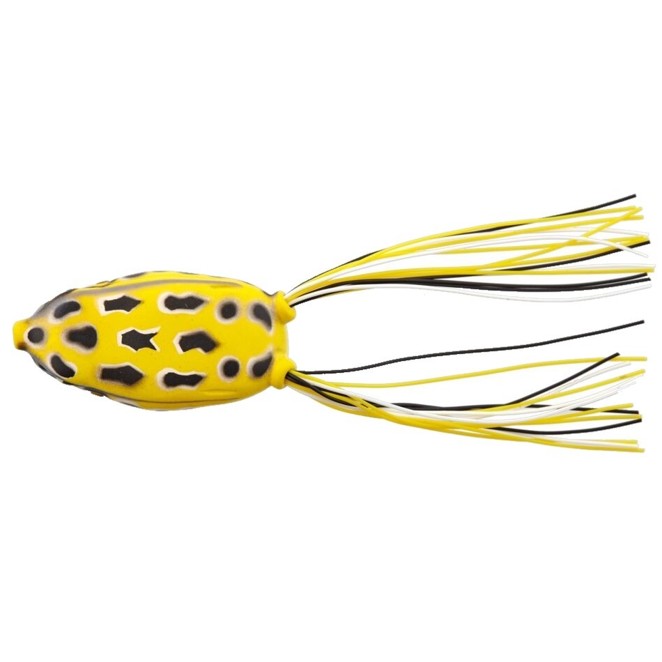 Силиконовая приманка Lucky John Frog 2.6in 65 мм 1 шт 001 3D Series  140401-001 — характеристики,
	                                    особенности конструкции