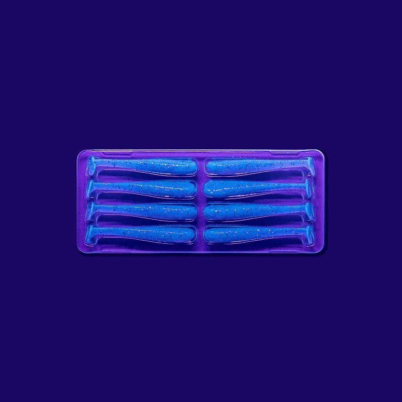 Силиконовая приманка CF Company Nano Minnow 2.2 55 мм 8 шт 97d   22-55-97d-6 — крупный план
	                                    2