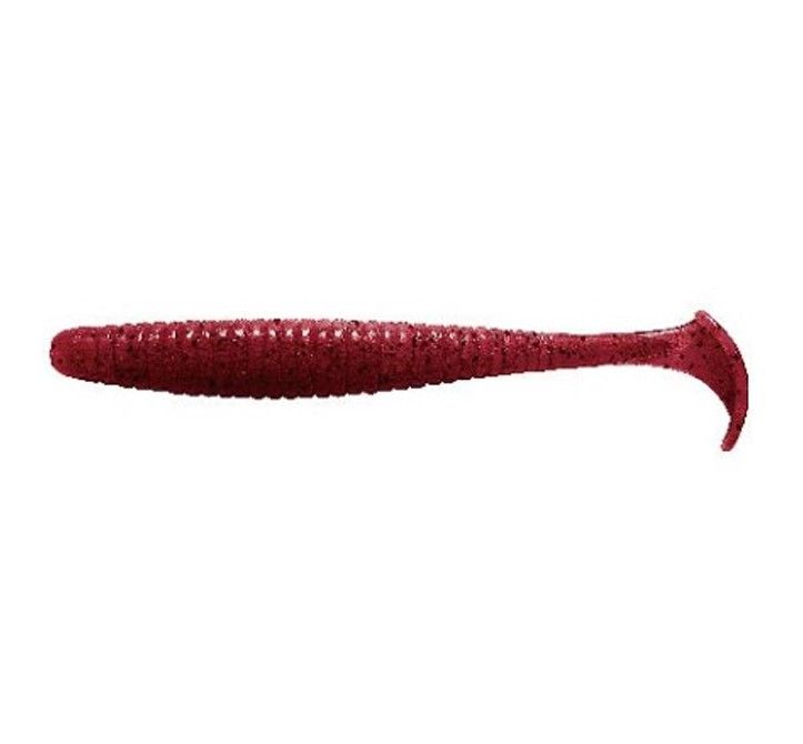 Силиконовая приманка Noike Smokin Swimmer 3 76 мм 9 шт 103-Dark Red   NKSS3103 — характеристики,  особенности конструкции