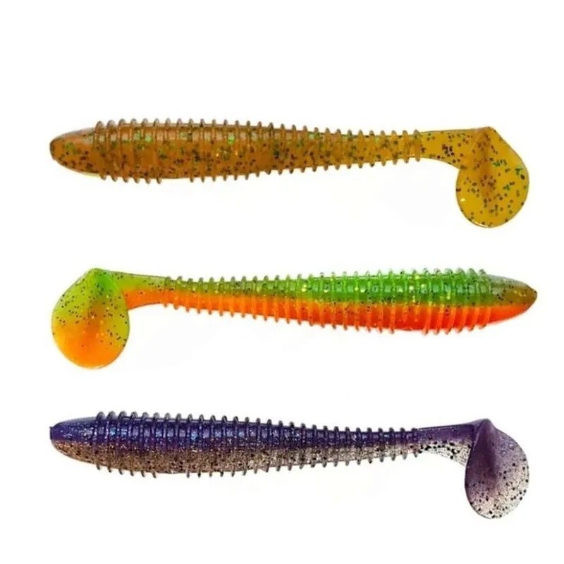 Силиконовая приманка CF Company Vibro Fat 5.8 145 мм 3 шт M119   74-145-M119-6 — характеристики,  особенности конструкции