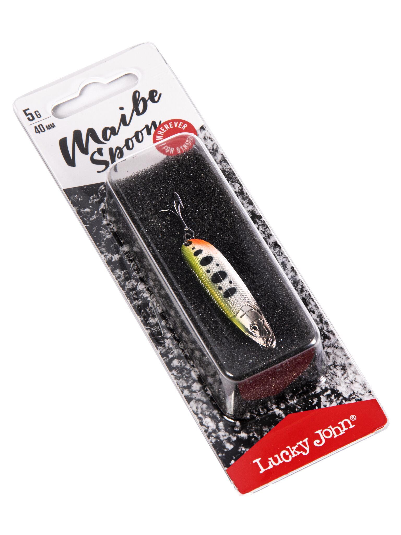 Колеблющаяся Блесна Lucky John Maibe Spoon 5 гр 40 мм 003   LJMAI05-003 — крупный план
	                                    2