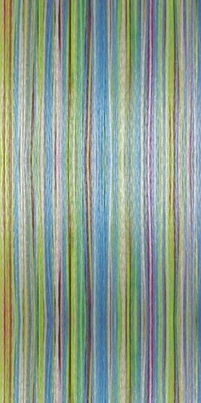 Плетеный шнур Major Craft Dangan Braid X8 200 м  PE # 1,5 Мультиколор 0,19 мм   DB8-200/1.5MC — крупный план
	                                    1