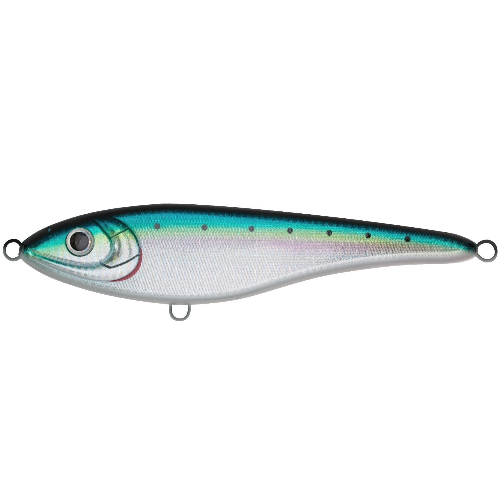 Воблер Strike Pro Big Bandit Suspending 692-713-RP Pacific Sardine 90 гр   EG-078SP#692-713-RP — характеристики,
	                                    особенности конструкции