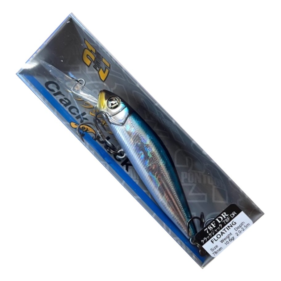 Воблер Pontoon 21 CrackJack 78F-DR 005 Crash HG Wakasagi 10,6 гр   P21-CRJ-78F-DR-005 — крупный план
	                                    2