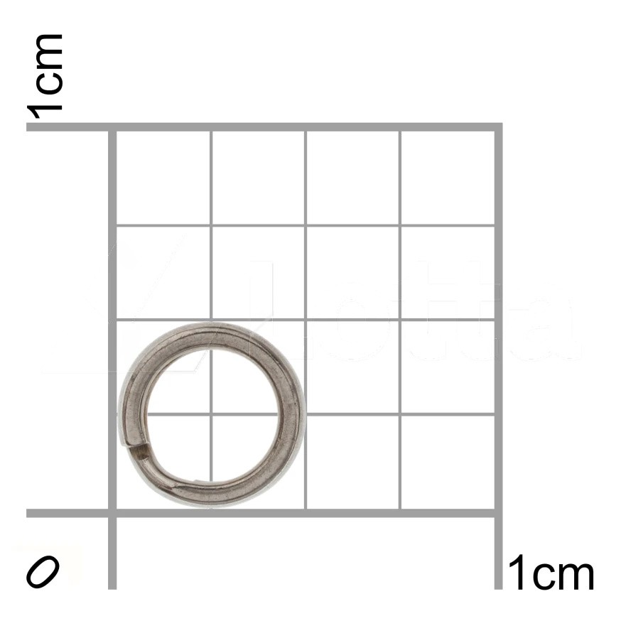 Кольцо Заводное BKK Split Ring-51  №1 14 кг 20 шт    D-SP-1010 — крупный план
	                                    2