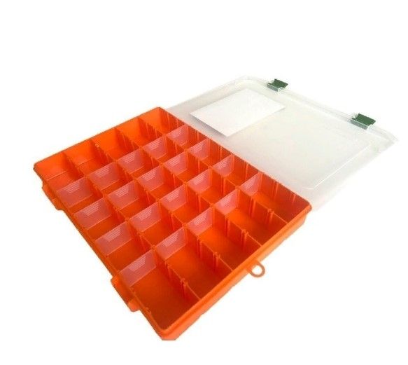 Коробка Fisherbox 310  31х23х4 см Orange   31.23.04 or — крупный план
	                                    1