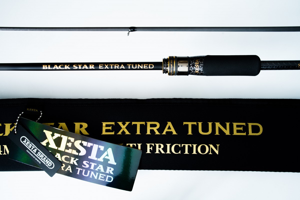 Спиннинг Xesta Black Star Extra Tuned S74MX-T 224 см 1 - 20 гр  Super Multi Friction  XBSET-S74MX-T — крупный план
	                                    7