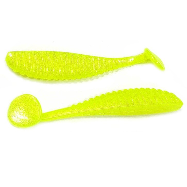 Силиконовая приманка Reins S Cape Shad 3.5 89 мм 6 шт 015-Chart Pearl   SCS3.5-015 — характеристики,  особенности конструкции