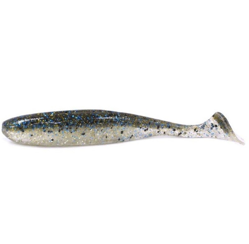 Силиконовая приманка Keitech Easy Shiner 2 50 мм 12 шт 418 Bluegill Flash — характеристики,
	                                    особенности конструкции