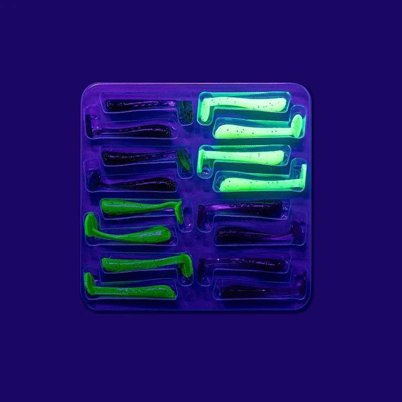 Силиконовая приманка CF Company Nano Minnow 1.1 28 мм 16 шт M48   68-27-M48-6 — крупный план
	                                    2