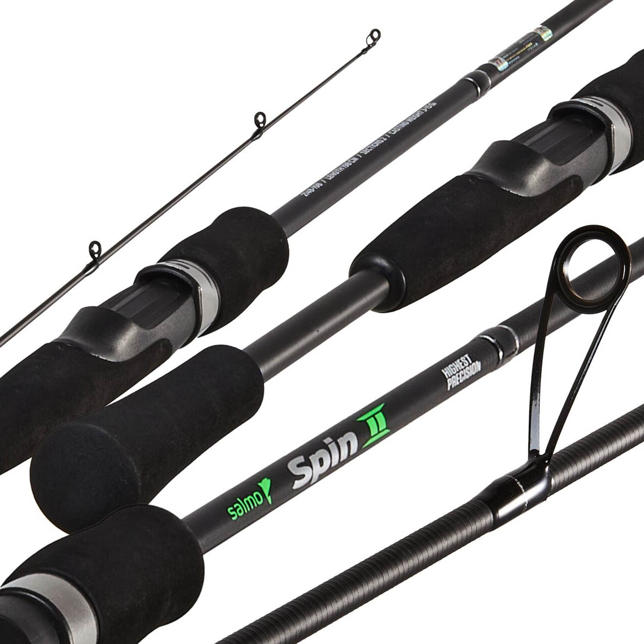 Спиннинг Salmo Sniper Spin II 15 198 см 3 - 15 гр    2148-198 — крупный план
	                                    1