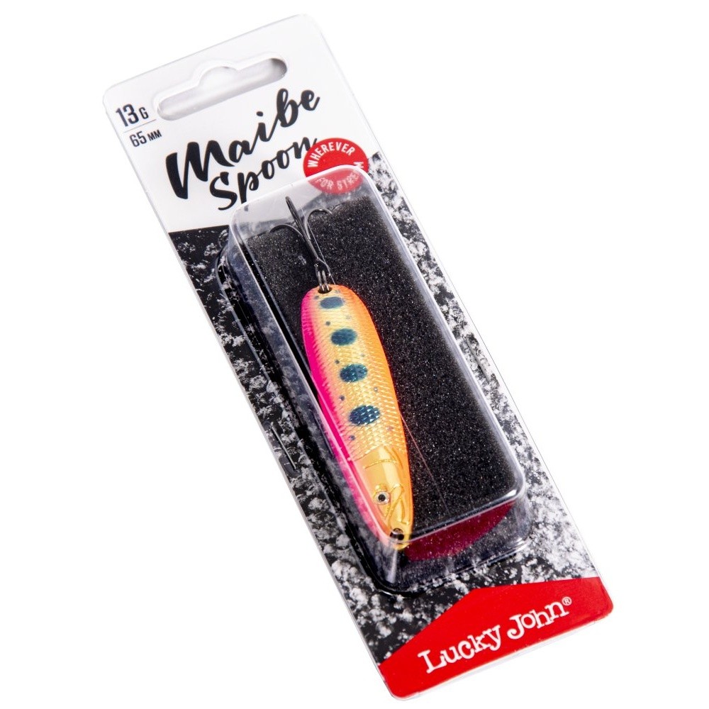 Колеблющаяся Блесна Lucky John Maibe Spoon 13 гр 65 мм 013   LJMAI13-013 — крупный план
	                                    2