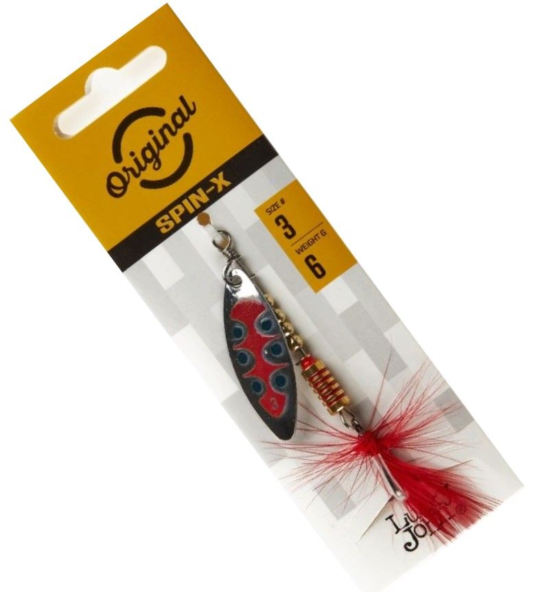 Вращающаяся Блесна Lucky John Spin-X Long №3 6 гр SX1   LJSL03-SX1 — крупный план
	                                    2