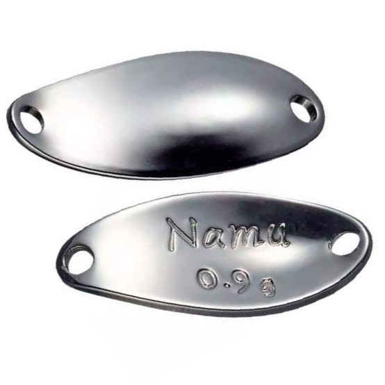 Колеблющаяся Блесна EverGreen Namu 0.9g 0,9 гр 20 мм 02   Namu 0.9g #02 — характеристики,  особенности конструкции