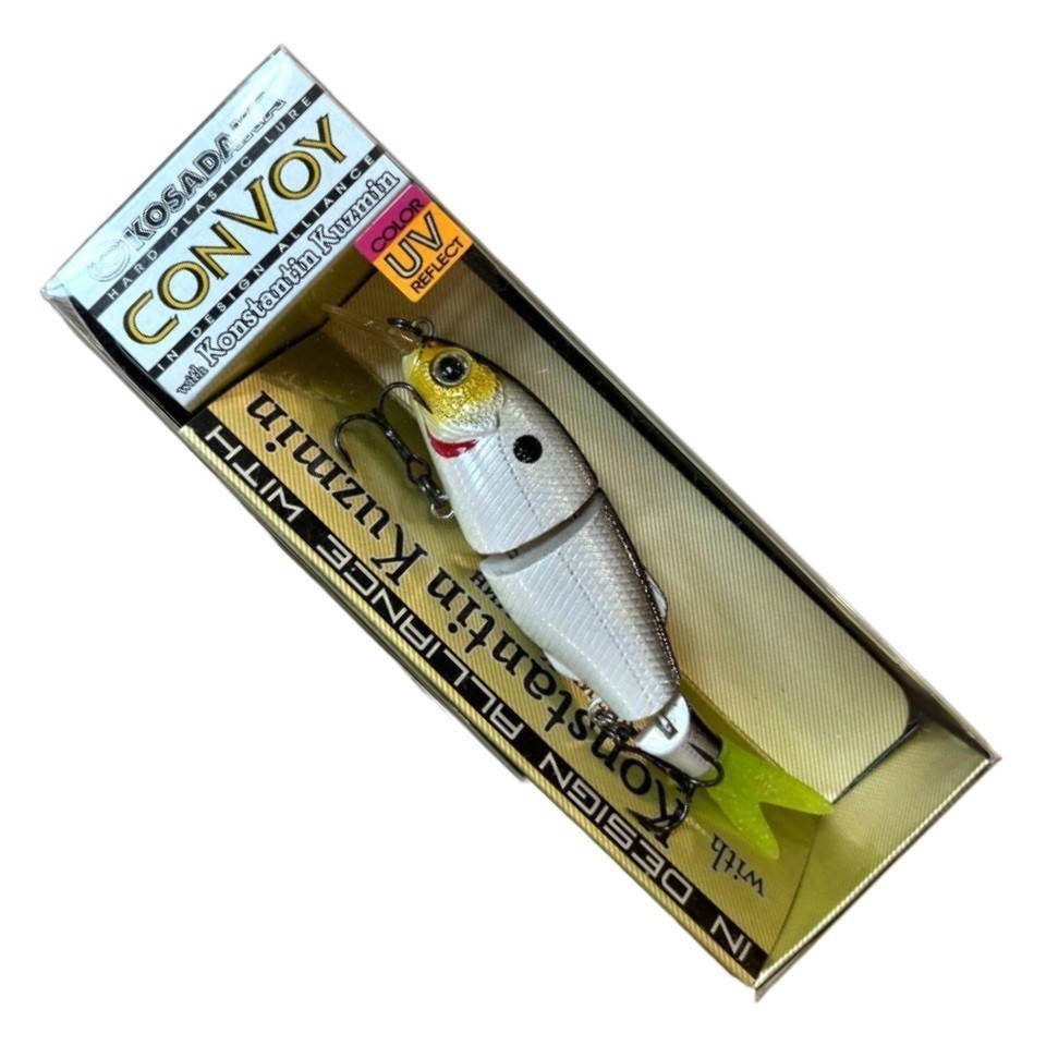 Воблер Kosadaka Convoy XS 90F PSSH 7,9 гр   CnvxS90F-PSSH — крупный план
	                                    2
