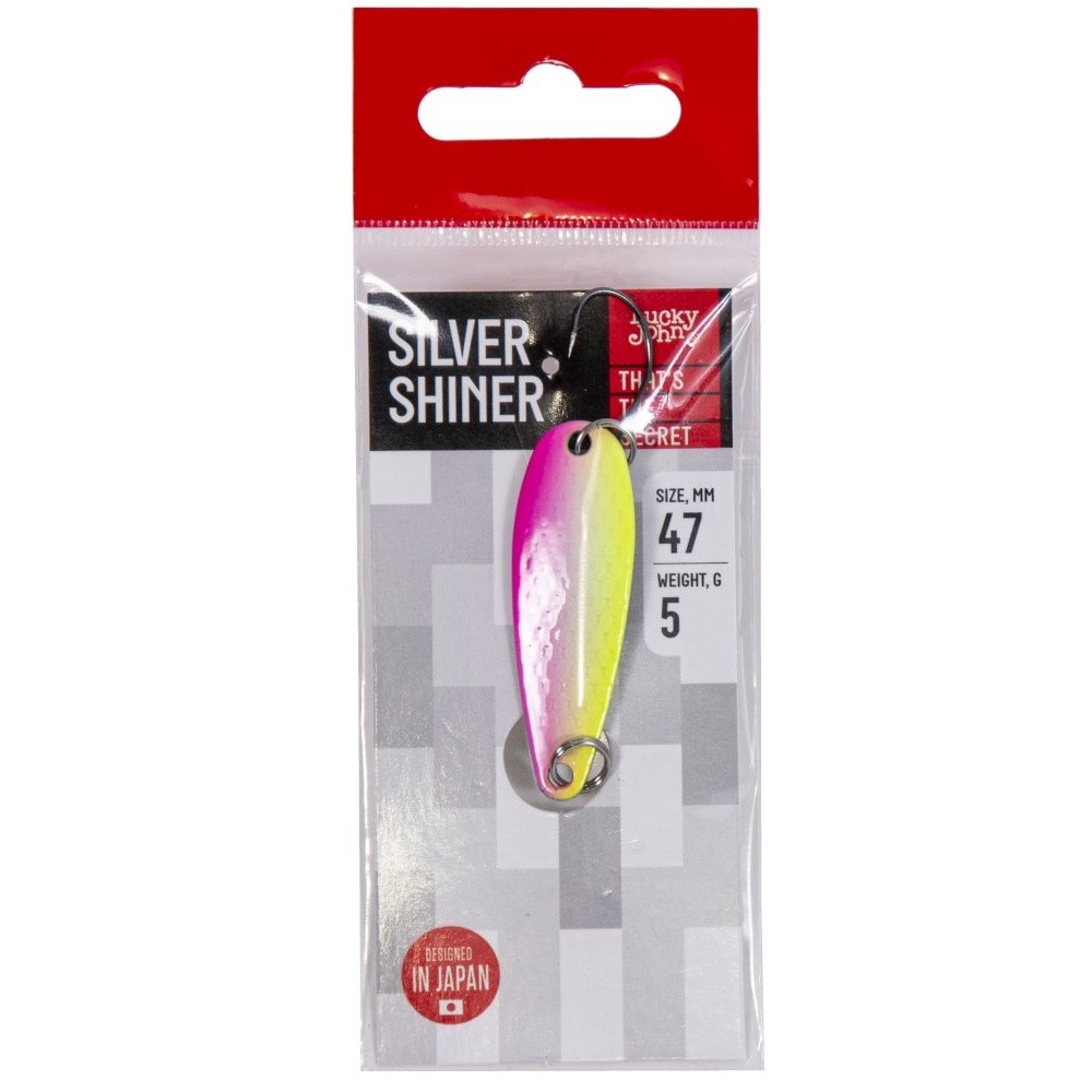 Колеблющаяся Блесна Lucky John Silver Shiner 5 гр 47 мм 005   LJSSH005-005 — крупный план
	                                    3