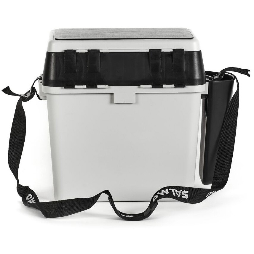 Ящик Salmo 2-х Ярус.(Из 5-ти Частей) пласт.  39,5х24,5х38 см Сер.   2075 — крупный план
	                                    2