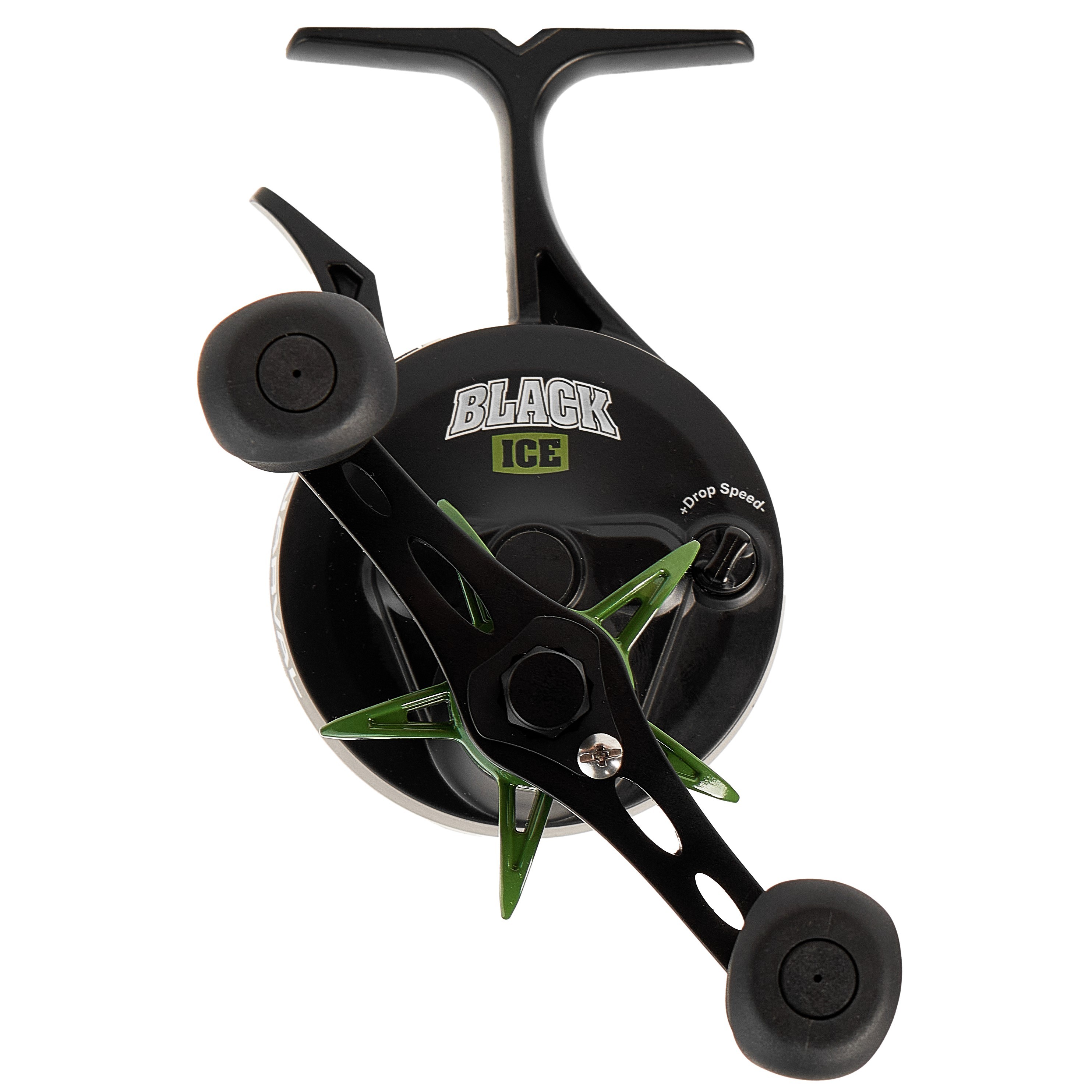 Катушка Narval Frost Black Ice Black/Oliv 2,5:1  NFEBIL2.5:1OL — крупный план
	                                    1