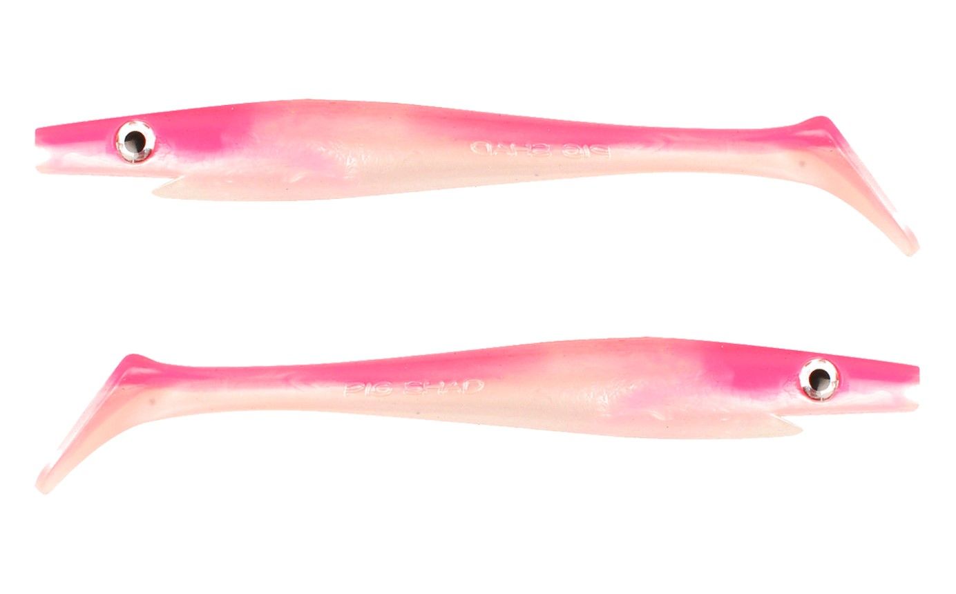 Силиконовая приманка Strike Pro Pig Shad Jr 200 мм 2 шт Pinkie   SP-172C#109 — крупный план
	                                    1