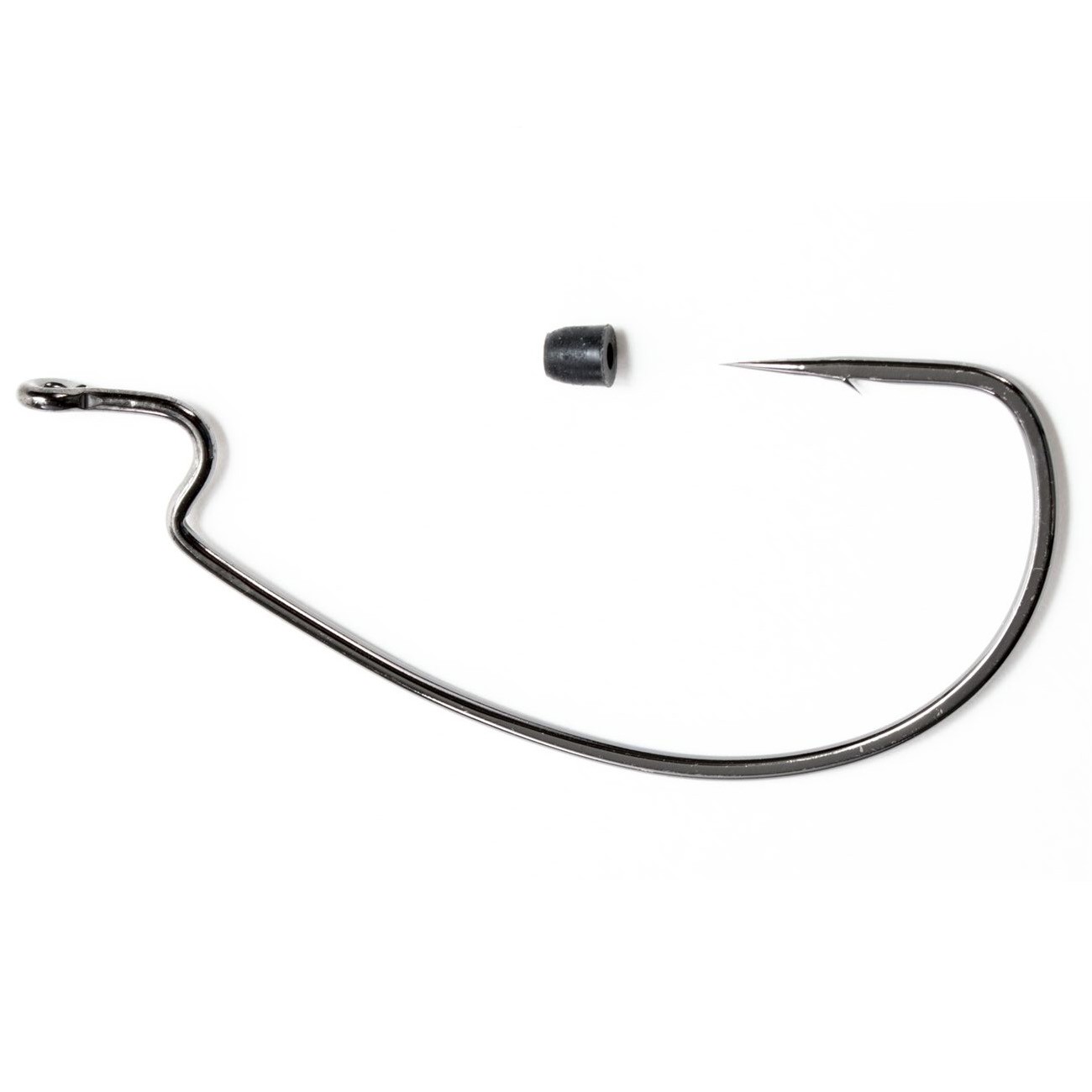 Крючок Офсетный Gamakatsu Worm EWG Hooks Sil Stopper Black №4 5 шт    185014-004 — характеристики,
	                                    особенности конструкции