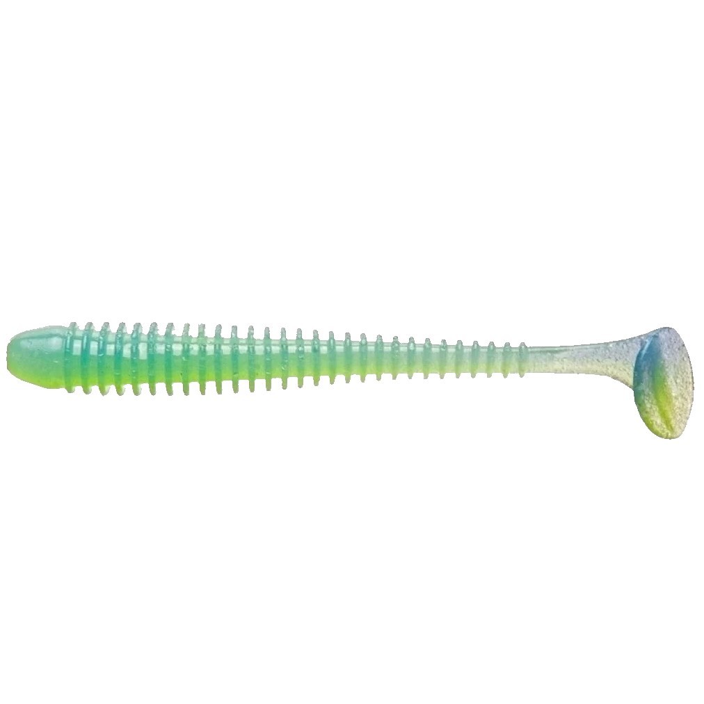 Силиконовая приманка Keitech Swing Impact 2.5 63 мм 10 шт PAL #03 Ice Chartreuse — характеристики,
	                                    особенности конструкции
