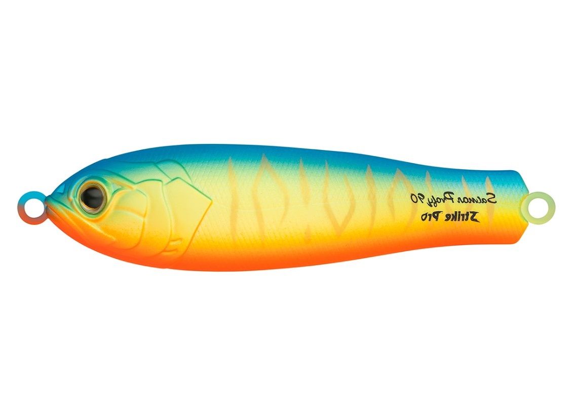 Колеблющаяся Блесна Strike Pro Salmon Profy 90CD 22 гр 90 мм A252S Bullfinch Mat Tiger   PST-03CD#A252S-CP — характеристики,  особенности конструкции