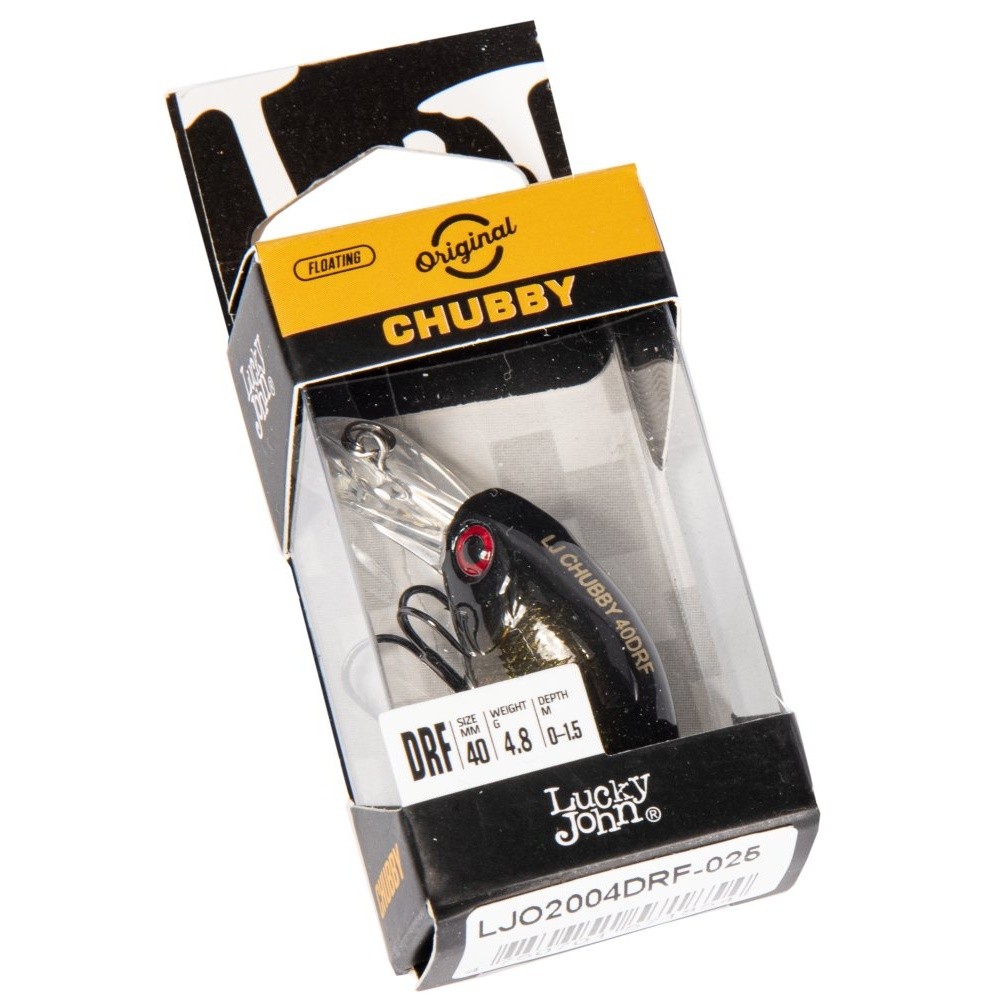 Воблер Lucky John Chubby DR 40F 025 3,8 гр   LJO2004DRF-025 — крупный план
	                                    2