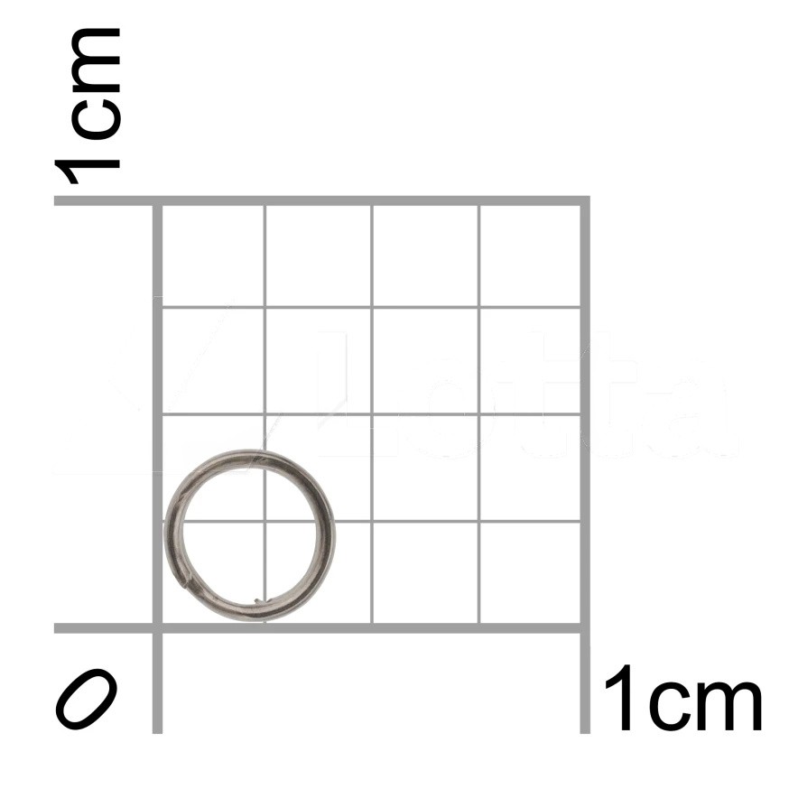 Кольцо Заводное BKK Split Ring-41  №0 4 кг 20 шт    D-SP-1032 — крупный план
	                                    2