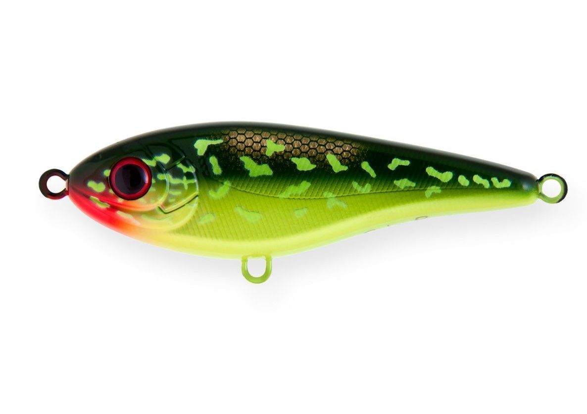 Воблер Strike Pro Buster V AC202F Hot Pike 17,7 гр   EG-148#AC202F — характеристики,  особенности конструкции