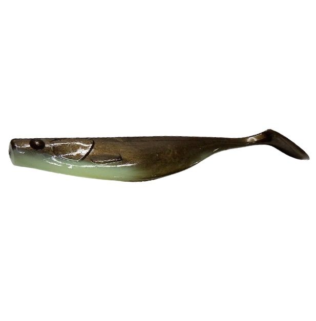 Силиконовая приманка Quantum Q-Paddler 8 80 мм 1 шт 14-Olive Green   QN3281314 — характеристики,  особенности конструкции