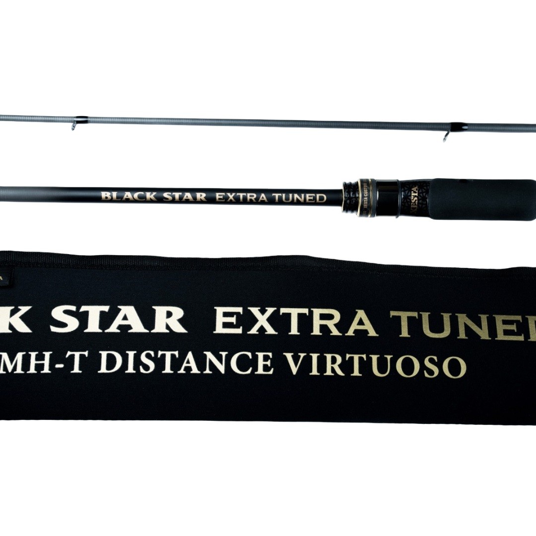 Спиннинг Xesta Black Star Extra Tuned S80MH-T 244 см 2 - 21 гр  Distance Virtuoso  XBSET-S80MH-T — крупный план
	                                    8
